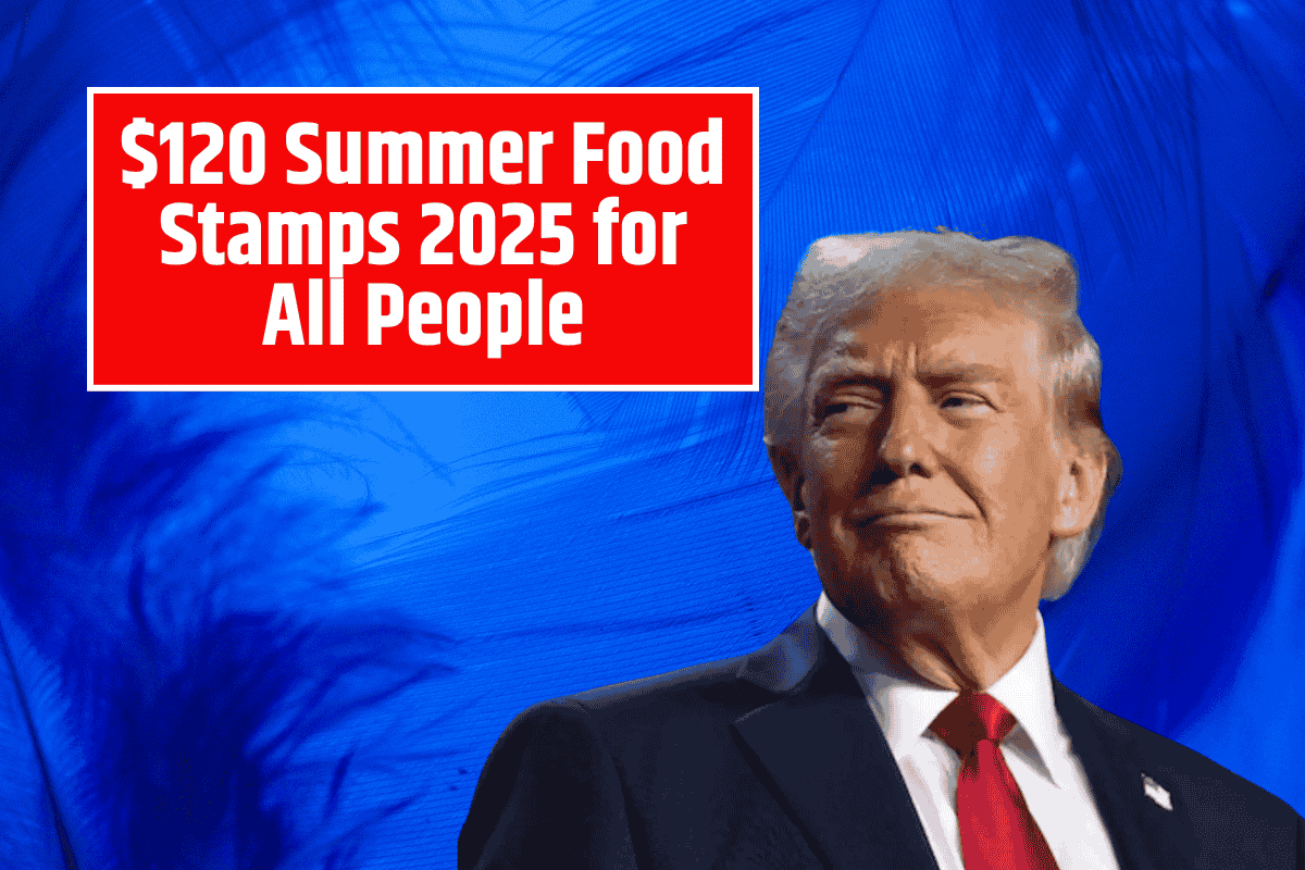 $120 Summer Food Stamps 2025 for All People